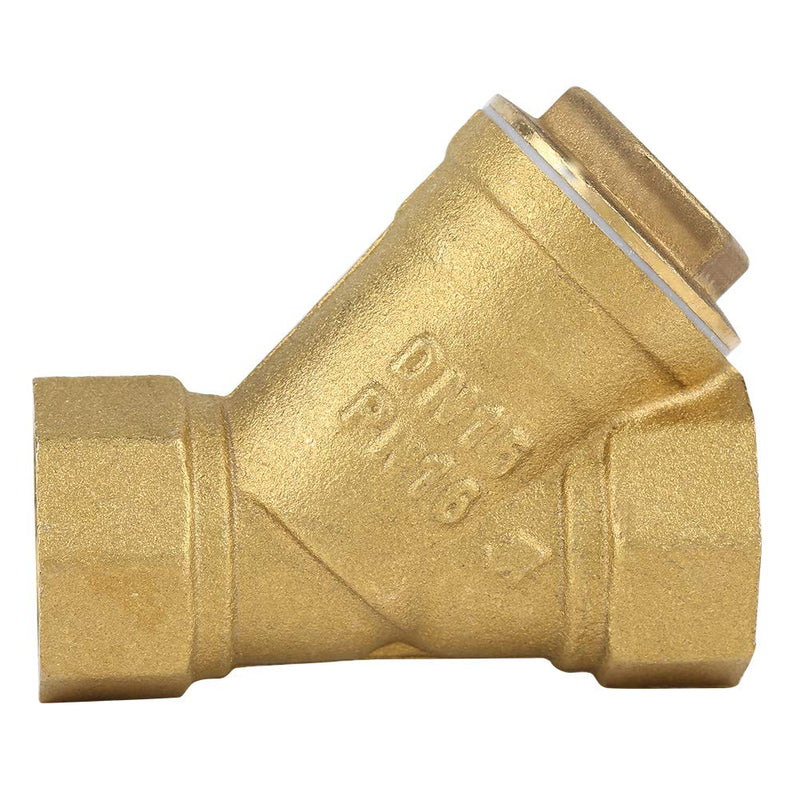 Brass Filter Connection Filter for Water Oil Separation DN15 Y-shaped Valve Connection