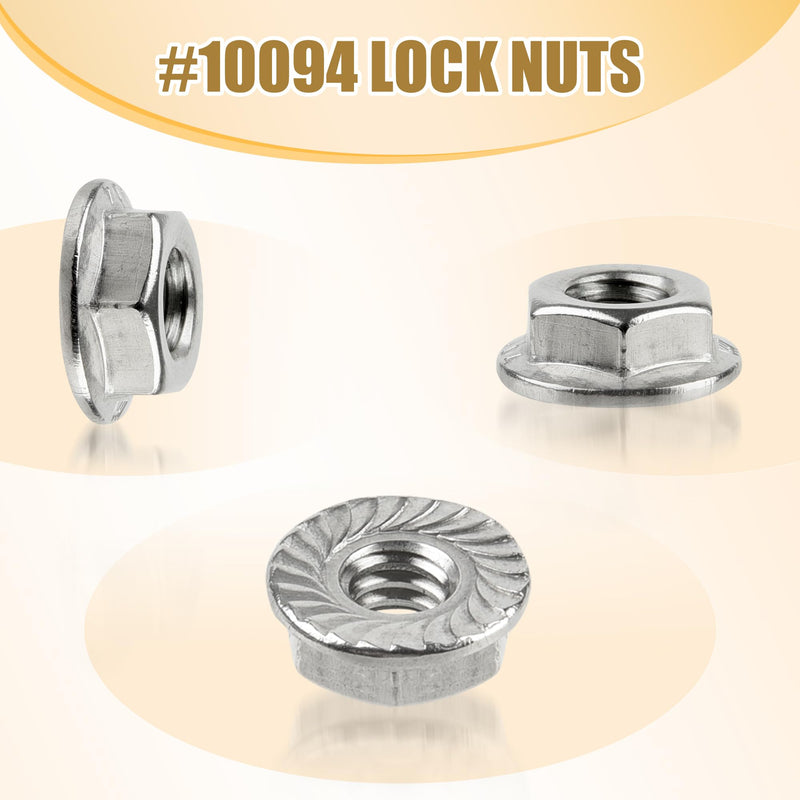 [Australia - AusPower] - Upgrade Cut-Off Flange Track Bearings Kit, 12334 Rollers, 12364 Screws, 10094 Lock Nuts, Replacement and Guaranteed Fit for Tapco Pro & Max - Durable Stainless Steel, Easy Installation (4) 4 