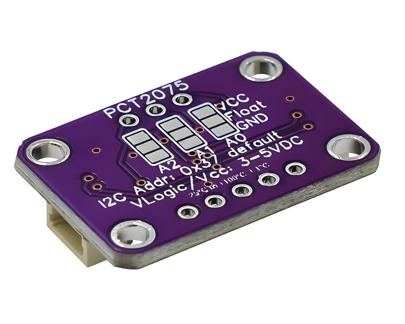[Australia - AusPower] - 2Pcs PCT2075 11 Bit Higher Accuracy ADC Measurement I2C Temperature Sensor, Compatible with QT/Qwiic + pins 