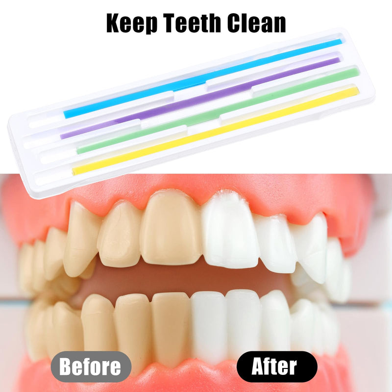[Australia - AusPower] - 60 Pcs Dental Polishing Strips Teeth Sanding Grinding Tool Universal Dental Abrasive Strips Teeth Polishing Finishing 4mm x 150mm Finishing Tooth File for Oral Care Cleaning Gloss Contouring 60 