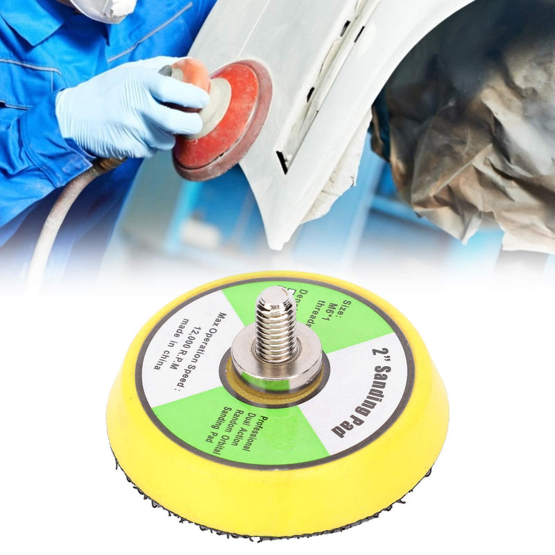 [Australia - AusPower] - 50 mm/2 inch Sanding Disc, Polishing Pad, Air Sander, Sanding Pad, Grinding Polishing Sanding Disc for Sandpaper Machine, ABS Diameter 50 mm 