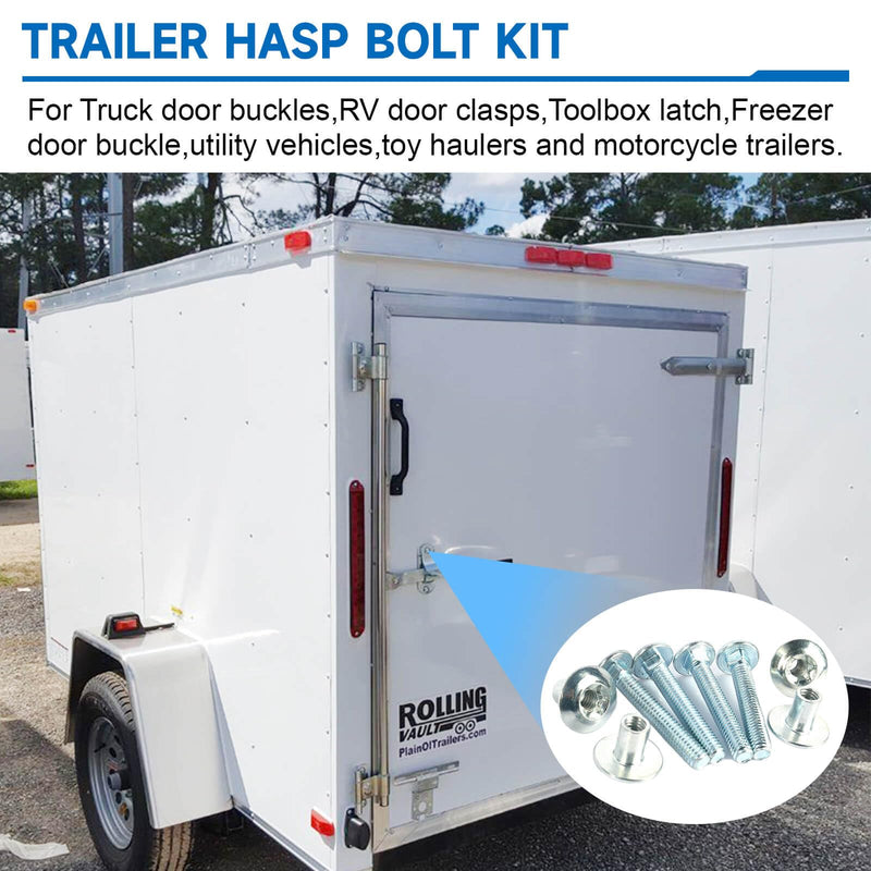 [Australia - AusPower] - Trailer Hasp Bolt Kit for Trailer Cam Action Hasp 