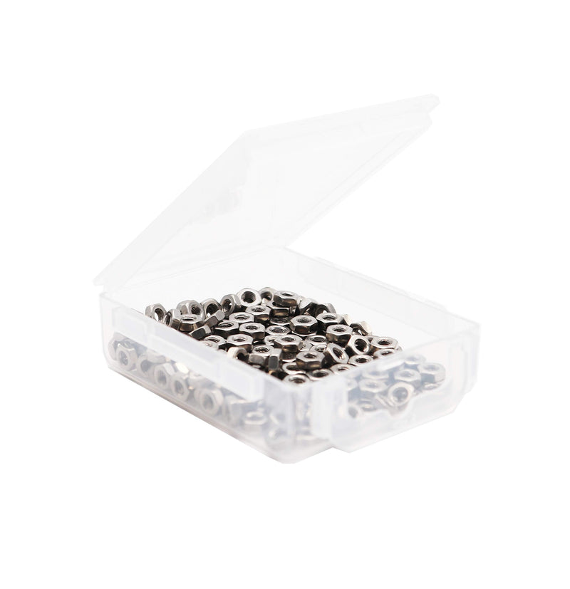 [Australia - AusPower] - binifiMux 150pcs M3 Hex Nuts 304 Stainless Steel DIN934 Plain Finish M3 150pcs 