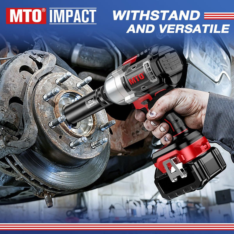 [Australia - AusPower] - 1/2" Drive 19mm Deep Impact Socket, 6-Point Metric Socket for Automotive Maintaince, CR-V Steel Meets ANSI Standards 