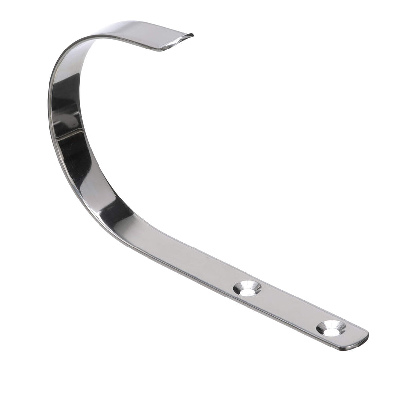 Seachoice Ring Buoy Bracket, Polished 304 Stainless Steel, 4 in. Opening One Size