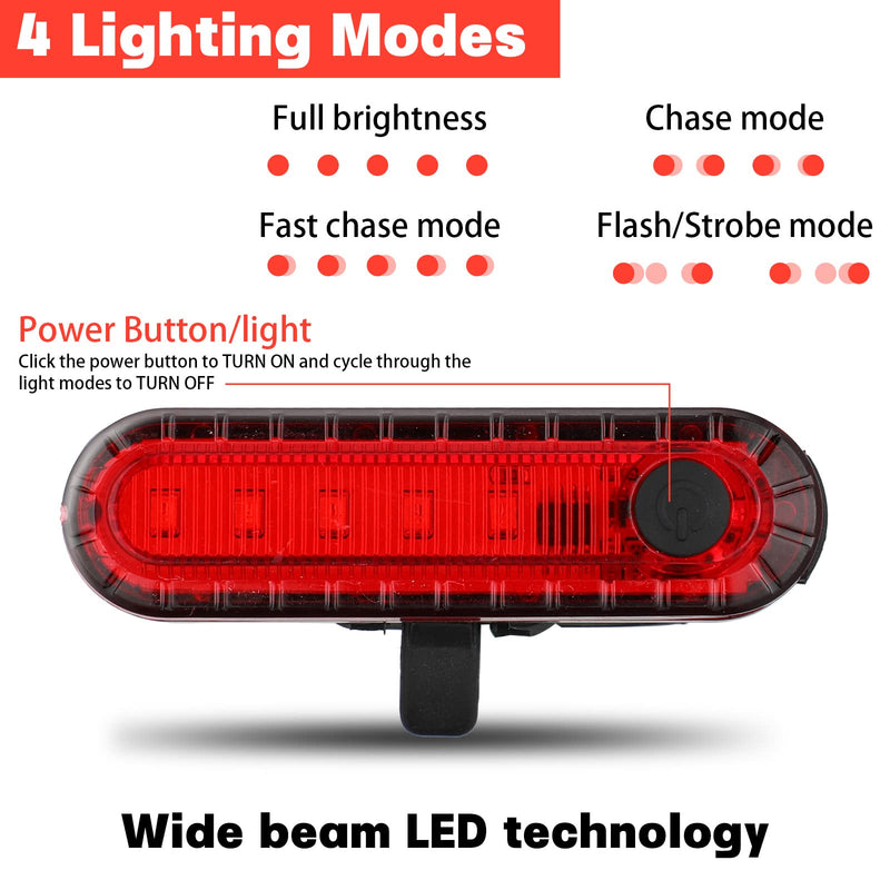 Treela 12 Pieces Battery Boat Navigation Lights Battery Powered Kayak Lights for Night Operated Boat SternLed Boats Safety for Pontoon,Dinghy 4 Types Flashing Mode Red, Green