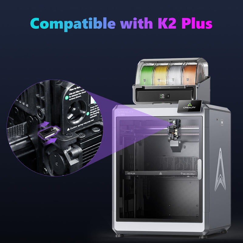 Creality Official K2 Plus Filament Cutter 10PCS, Fast Cut Off Filaments, High Durability Filament Cutter Module Accessories, Quick Replacement Parts for Creality K2/K2 Pro/K2 Plus 3D Printers