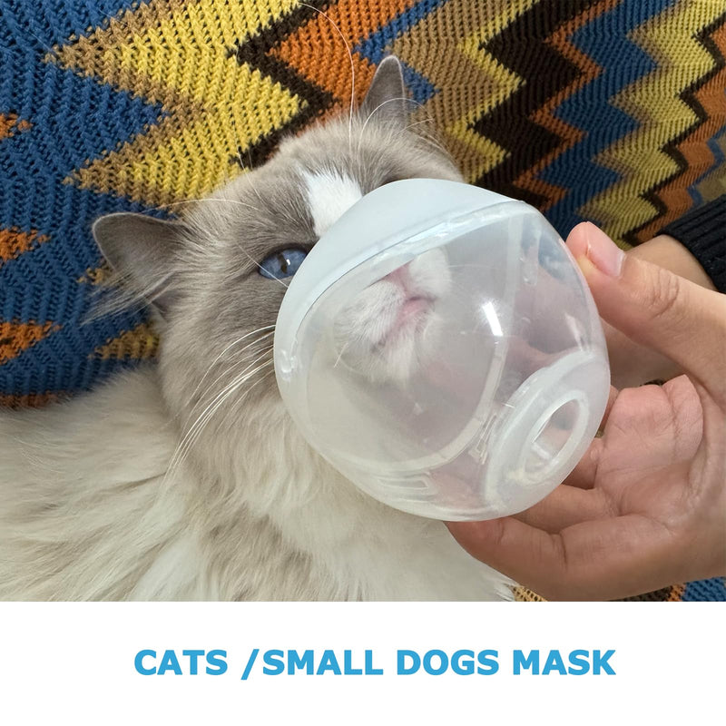 Cat Nebulizer and Inhaler mask for Cats,Puppies,Small Dogs S
