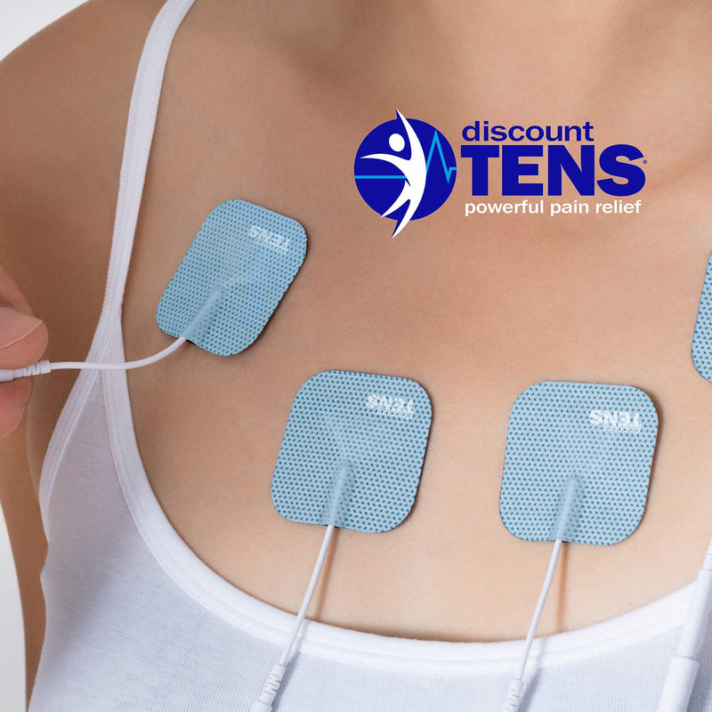[Australia - AusPower] - Discount TENS - Wired Electrodes Compatible with HealthMateForever, 2 inch x 2 inch Premium HealthMate Compatible Replacement Pads for TENS Units, (2 inch x 2 inch 20 Pack) 