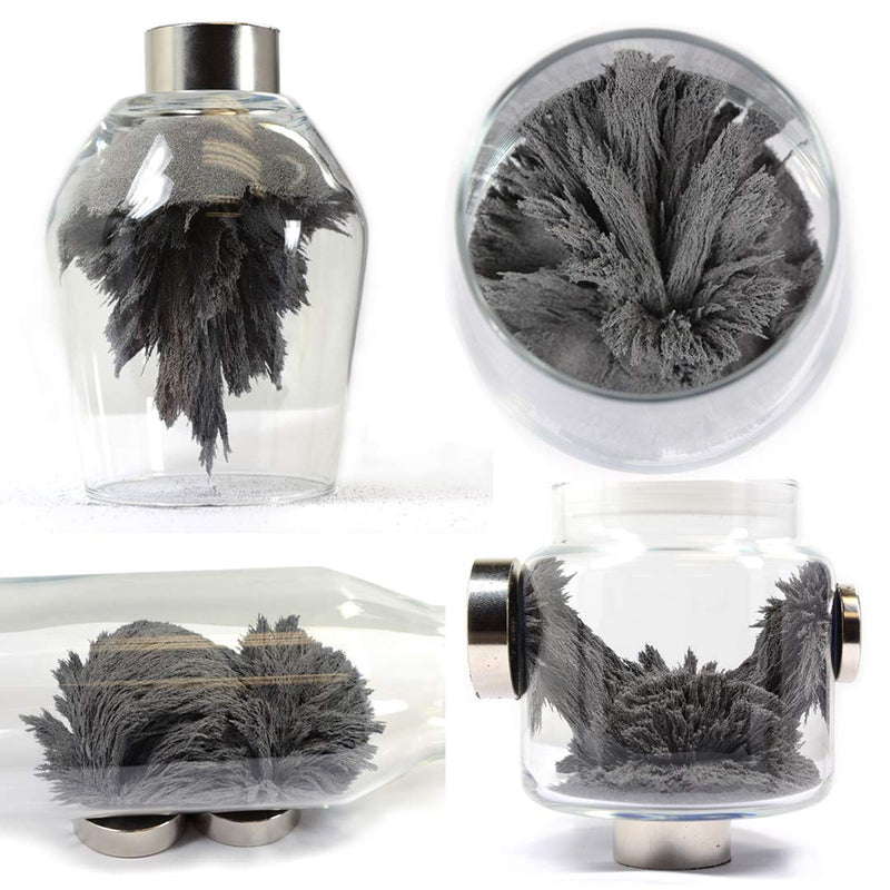 [Australia - AusPower] - 12 oz Fine Iron Filings Magnetic Iron Powder for Magnet Education and School Projects - Discover The World of Magnetics & See Magnetic Lines of This Unseen Force & More (One Pack) 1 Piece 