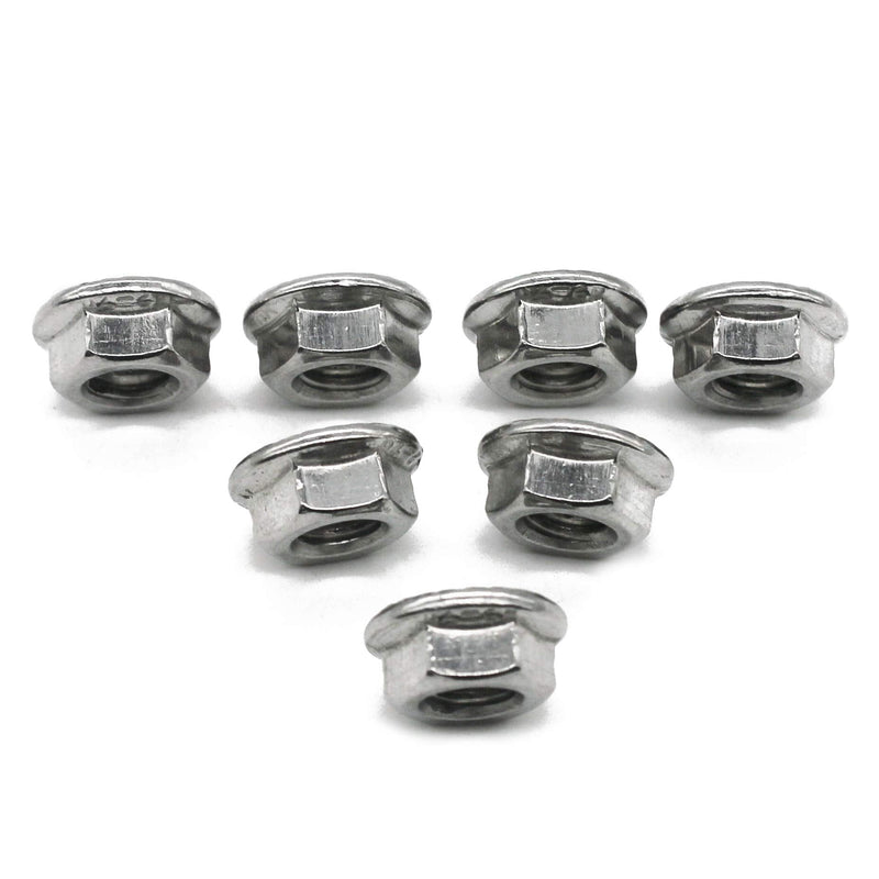[Australia - AusPower] - (20 PCS) 3/8-16 Stainless Steel Serrated Flange Nuts,Flange Lock Nut,by Fullerkreg (20 PCS) 3/8-16 