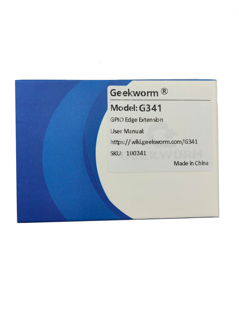 [Australia - AusPower] - Geekworm GPIO Extension Header (G341) / 1-to-2 40 Pin GPIO Edge Adapter Board for Raspberry Pi 5 / Raspberry Pi 4 / 3B+ / 3B / Zero W/Zero 