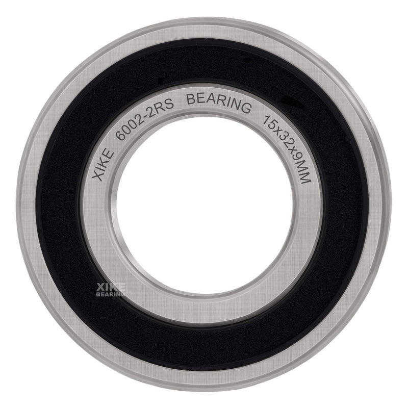 XiKe 2 Pcs 6004-2RS Double Rubber Seal Bearings 20x42x12mm, Pre-Lubricated and Stable Performance and Cost Effective, Deep Groove Ball Bearings. 6004-2RS Size 20x42x12mm