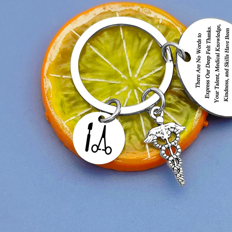 [Australia - AusPower] - Doctor Keychain Doctor Appreciation Gift Doctor Gifts for Women Men Surgeon Keychain 