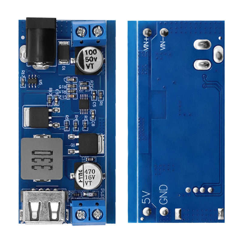 [Australia - AusPower] - APKLVSR DC-DC 24V/12V to 5V 5A Step Down Converter, Step Down Power Supply Buck Converter Module with USB Port 