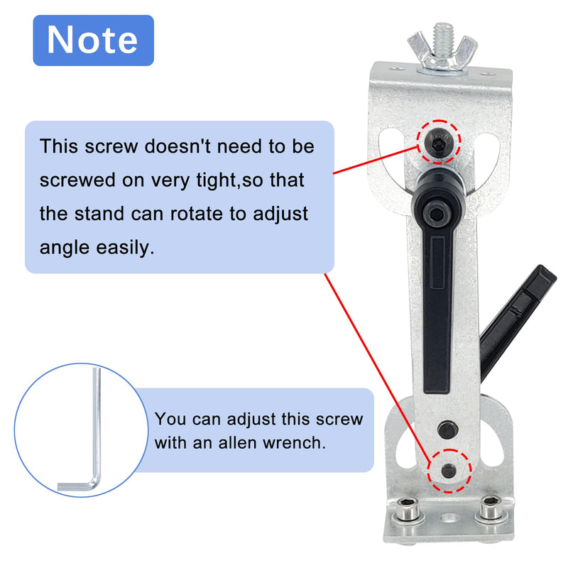 Bracket Column Upgraded Stand Kit Accessory for Reciprocating Linear Actuator