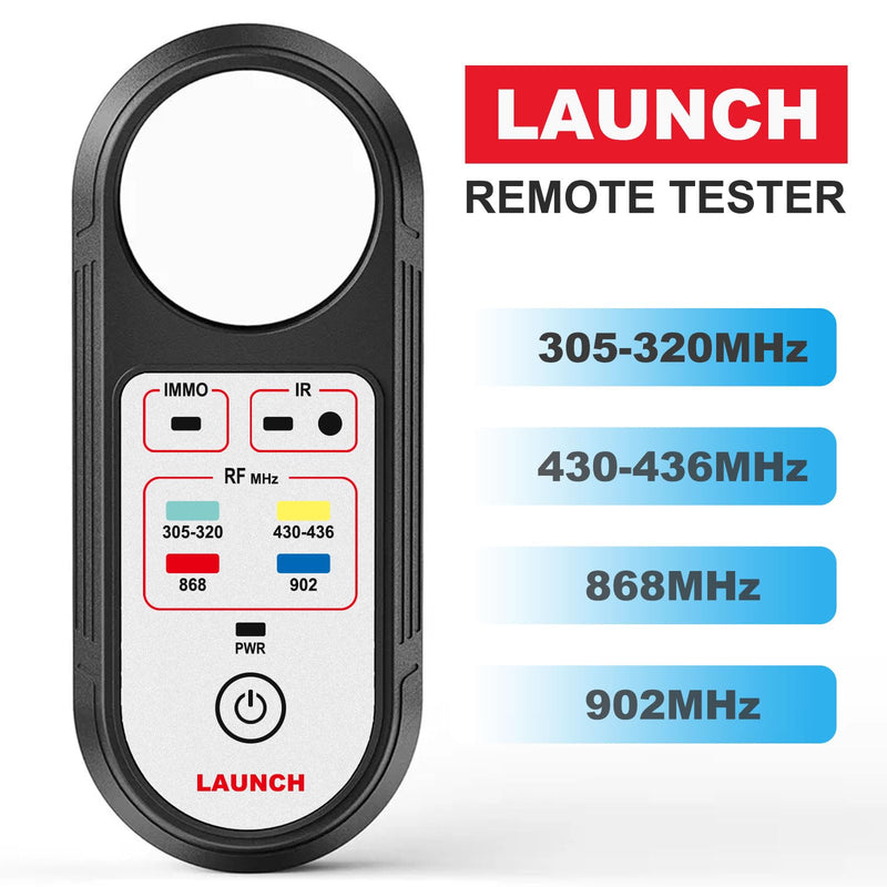LAUNCH Remote Key Frequency Tester 315/433/868/902MHz Infrared Signal Detection, Key Fob Signal Tester