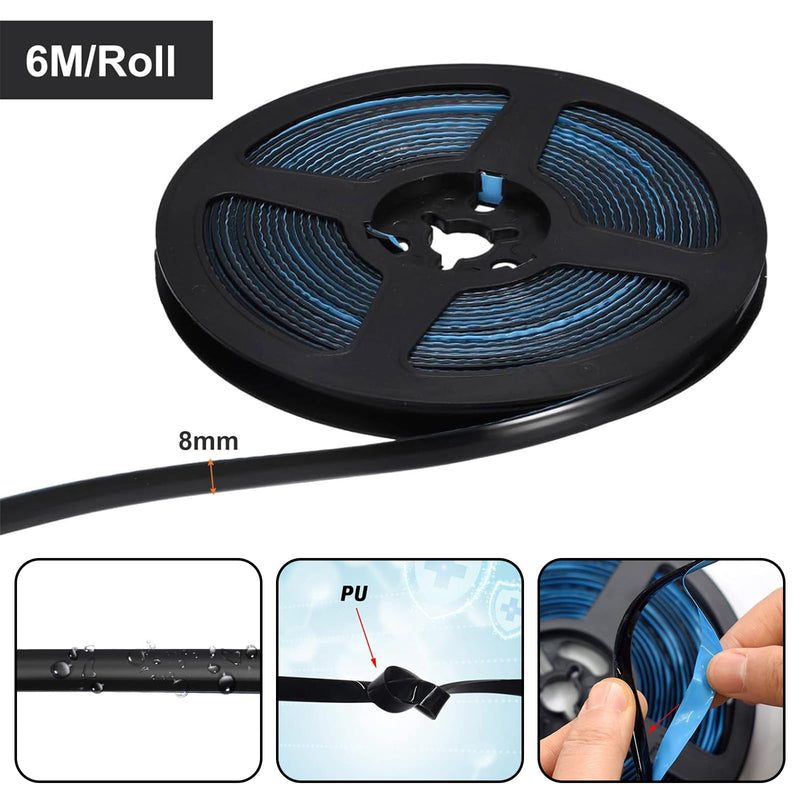 [Australia - AusPower] - Ceiling Molding Peel and Stick, Self Adhesive Flexible Trim Caulk Tape Sealant Strip for Stove Sink Toilet Wall Corner Tile Edge Bathroom Kitchen (Black) Black 