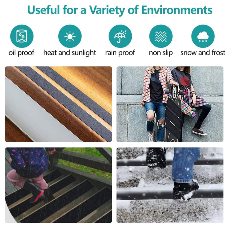 Anti Slip Grip Tape for Stairs Floors Ramps Outdoor Indoor Waterproof High Traction Non Slip Tapes