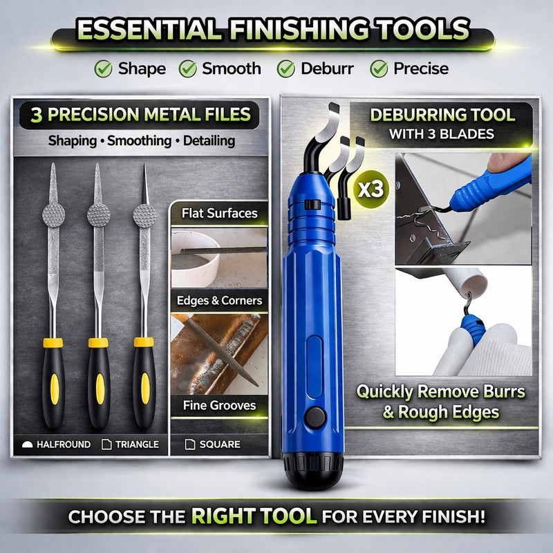 3D Printer Tools Kit, 46PCS 3D Printing Accessories for FDM SLA Resin Printers, Includes Nozzle Cleaning Kit, Print Removal Tools, Deburring Tool, Files, Flush Cutters, Pliers,Tweezers & More