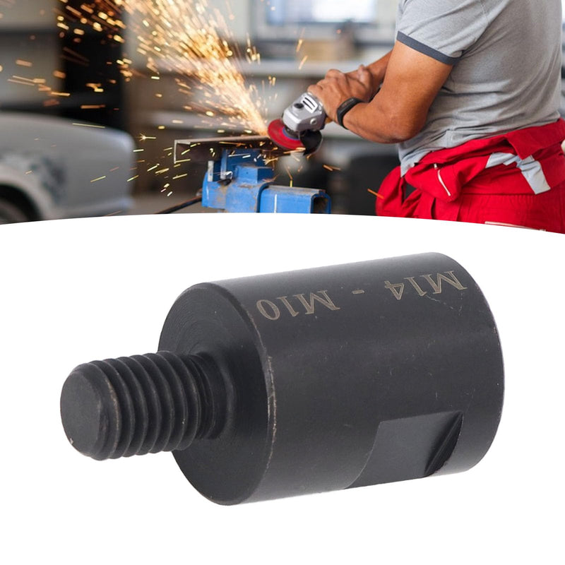 [Australia - AusPower] - Pack of 2 Angle Grinder Thread Adapter, M10-M14 Angle Mill Adapter CRV Steel Female to Male Mill Wave Converter Interface Connection (M14 to M10) M14 bis M10 