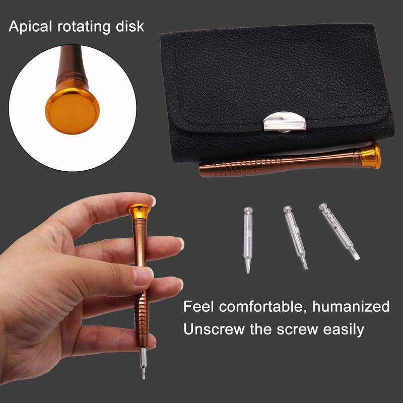 [Australia - AusPower] - DJI Repair Screwdrivers Tool Set for DJI Mavic 2/2S Phantom 3 4/4 Pro Mavic 2/3 Mini 2/SE/Mini 3 /Mini 3 Pro Spark Avata Drone and Other Electronics Devices Universal Screwdriver 25 In 1 