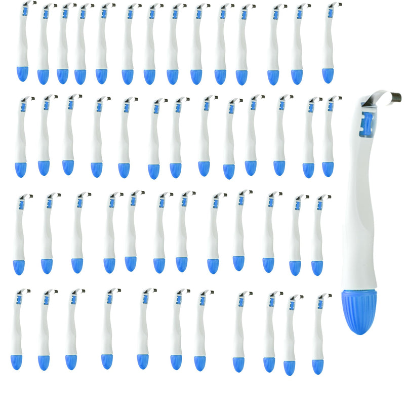 [Australia - AusPower] - 50pcs Dental Matrix Bands,Dental Sectional Matrix Refill Wedge for Teeth Restoration,Adjustable, 6mm Standard for Molars Blue 