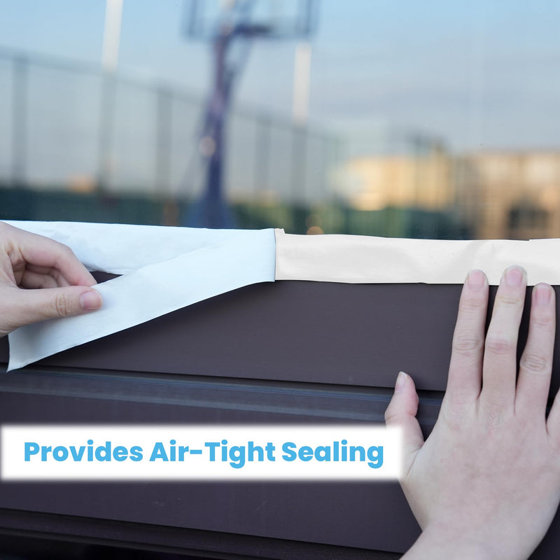 [Australia - AusPower] - Butyl Tape White 1/2" x 30' x 1/8" RV Tape Sealant Waterproof, White Butyl Caulking Tape, Stretchable Butyl Sealant Tape Headlight Sealant Putty Tape EPDM Auto RV Window Sealant 1/2" x 30' x 1/8" 