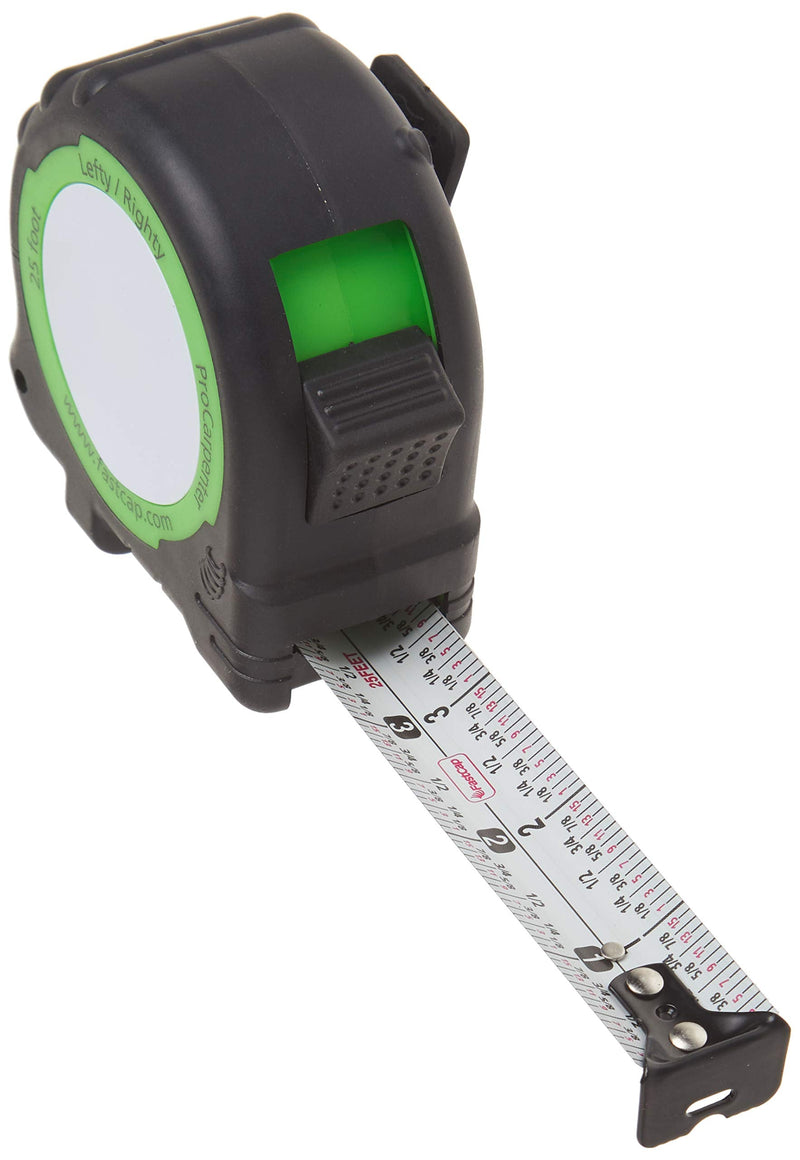 Fastcap PSSR-25 25-Foot ProCarpenter Lefty/Righty Standard Measuring Tape (Pack of 2) 2 Pack