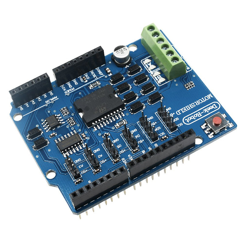 Heemol L298P Shield R3 DC Motor Driver Module 2A H-Bridge 2 Way 2560