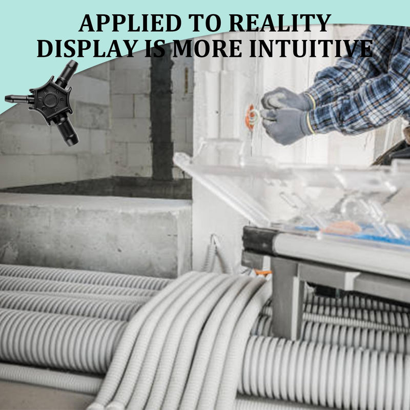 [Australia - AusPower] - Multi Calibrator for Plastic - Calibrator/Deburring for Multilayer Pipes - PEX-AL-PEX - Aluminium Composite Pipe Calibrator Mandrel - Diameter 16-20-25 - Tool for Plumbing (16-20-25) 