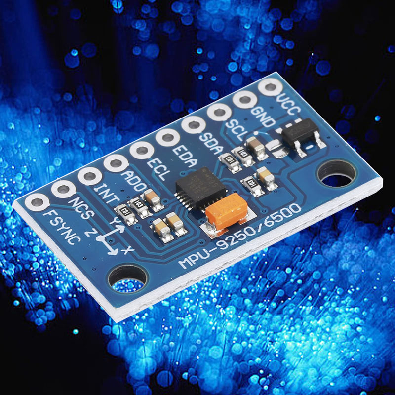 [Australia - AusPower] - MPU-9250 GY-9250 9-axis 16-bit gyro acceleration magnetic sensor, integrated 3-axis gyro, acceleration and mag, ±250 500 1000 2000°/s range, ±2±4±8±16g 
