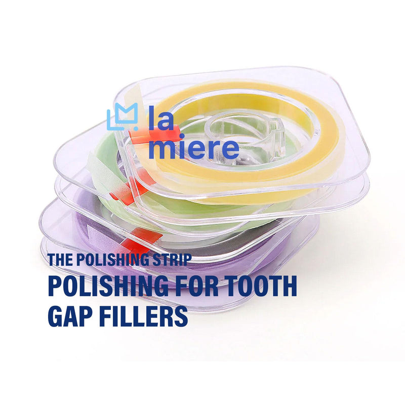 [Australia - AusPower] - LA MIERE 4mm x 6M Tooth Polisher Dental File, for Teeth Sanding Grinding, Deep Teeth Cleaning, Tooth Polish Abrasive Strip, Oral Care Cleaning Tool(Coarse, 1Box) Coarse 