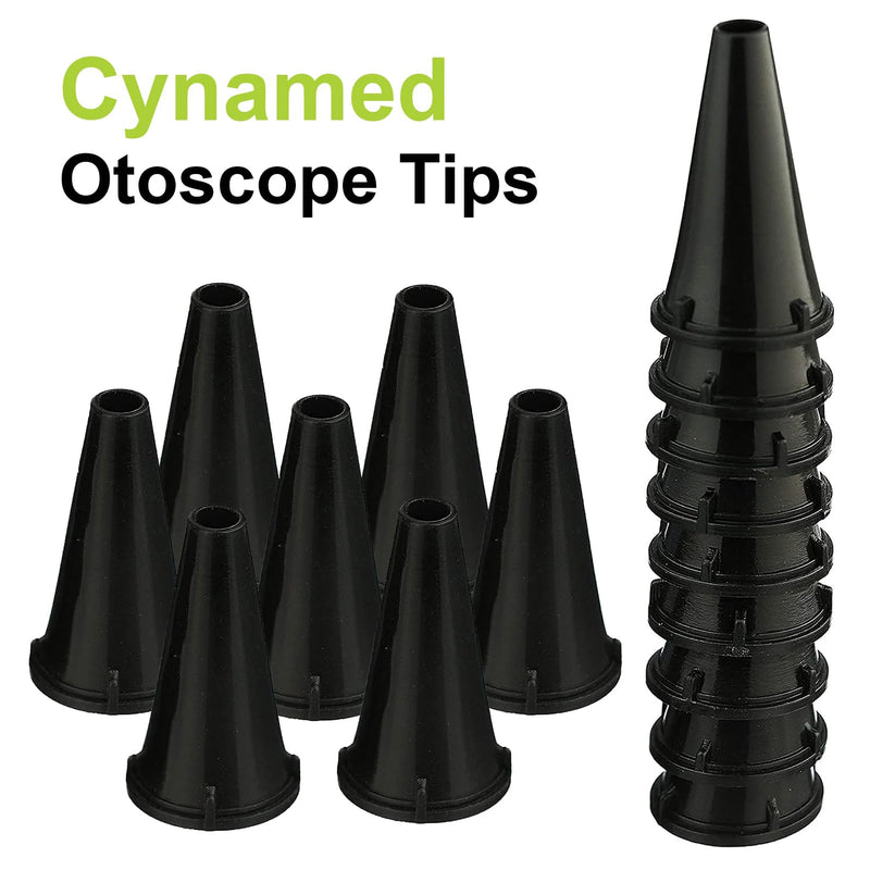 [Australia - AusPower] - CynaMed Disposable Otoscope Covers (50-Pack) – Plastic Specula Tips, 2.5mm & 4mm Speculum for Otoscope 