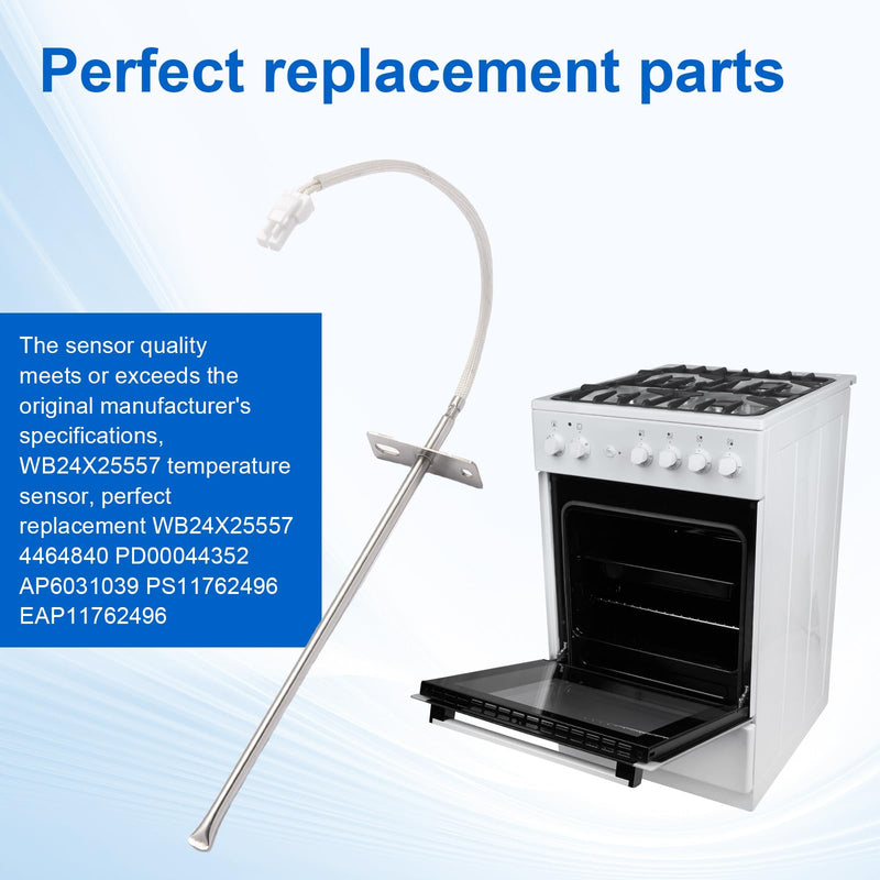 [Australia - AusPower] - GE Series WB24X25557 Temperature Sensor can Perfectly Replace 4464840 PD00044352 AP6031039 PS11762496 EAP11762496 WB24X25557 Temperature Sensor Probe Assembly 