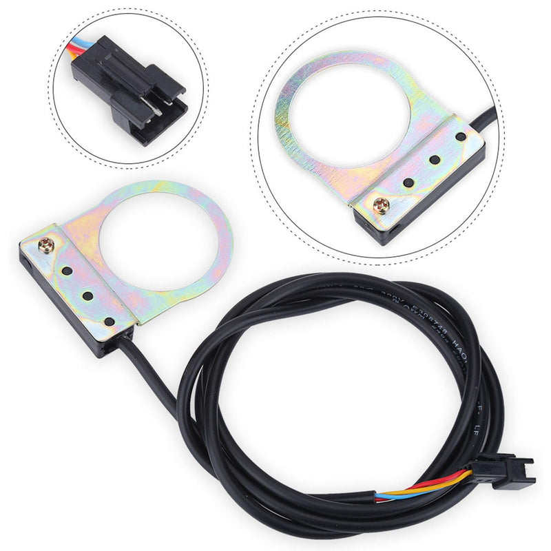 [Australia - AusPower] - 2.56in Pedal Assist Sensor, 12 Magnets Electric Bikes Sensor, Steel Integrated Pedal Sensor, PAS System Speed Sensor Cycling Accessories for Electric Mountain Bike 