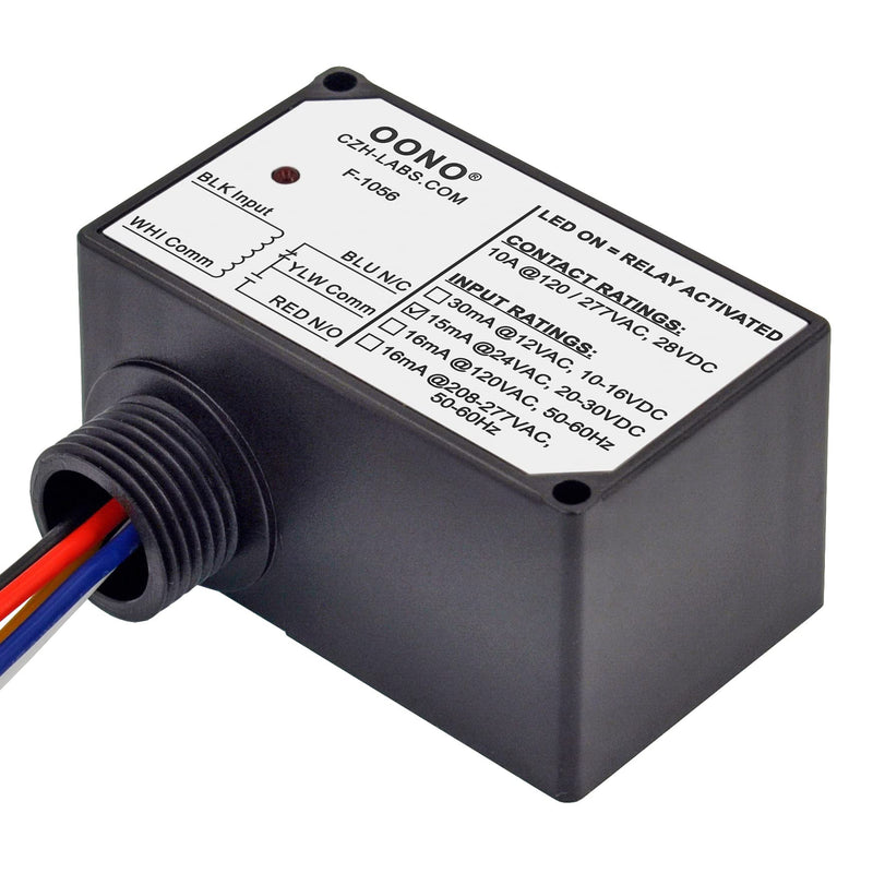 [Australia - AusPower] - SPDT 10Amp Power Relay Module, Plastic Enclosure and Pre-Wired (AC/DC 24V) AC/DC 24V 