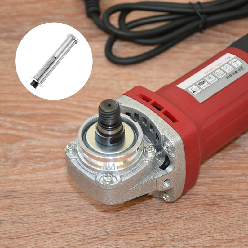 [Australia - AusPower] - Satin Roller M14 Thread - Grinding Attachment & Extension for Angle Grinder, Satin Attachment for Angle Grinder, Polishing Machine, Roller Grinder, Mandrel Adapter for Polishing and Satin Machines 