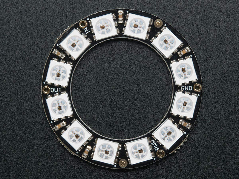 Adafruit 12 RGB Neopixel LED Ring
