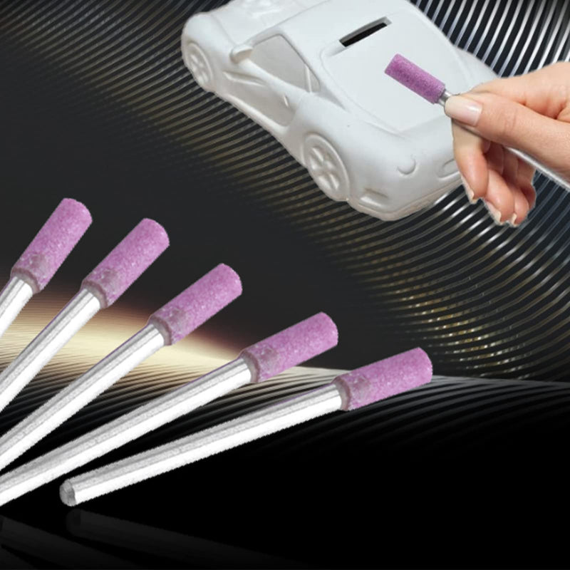 [Australia - AusPower] - Raguso 50pcs/set Multifunctional Sanding Discs Sharpening Shank Kits Rotary Tools with 4mm Polishing Accessories for Polishing Agent with Abrasive Stone Head for Plastic Metal Wood 