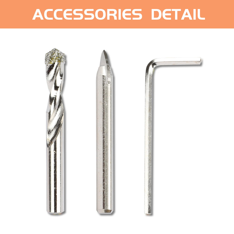 [Australia - AusPower] - 5/8" (16mm) Diamond Hole Saw with 2Pcs Removable Pilot Drill Bit Smooth Cutting for Porcelain Tiles,Glass,Ceramic,Marble,Fiberglass,etc 16mm | 5/8" Single Pack 