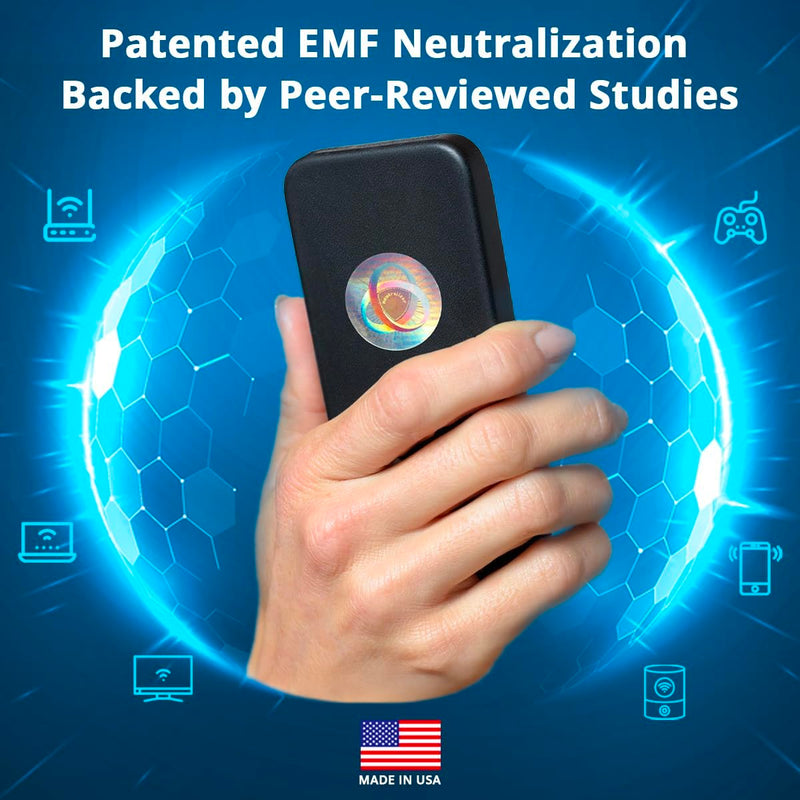 [Australia - AusPower] - Aulterra EMF Neutralizer Sticker for Cell Phones, Laptops and Mobile Devices to Neutralize Harmful Effects Including 5G 