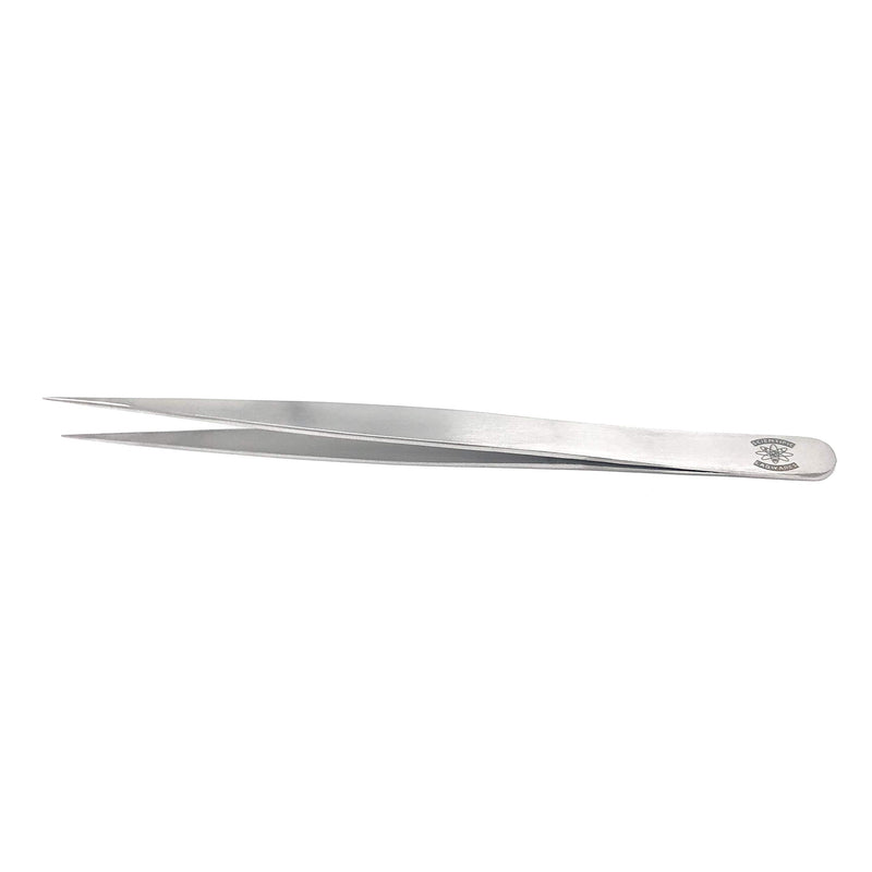[Australia - AusPower] - High Precision Stainless Steel Lab Forceps with Long Straight Very Fine Tip (5.5 in.) 