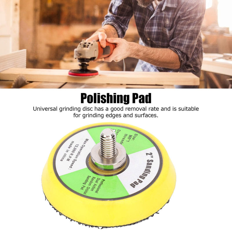 [Australia - AusPower] - 50 mm/2 inch Sanding Disc, Polishing Pad, Air Sander, Sanding Pad, Grinding Polishing Sanding Disc for Sandpaper Machine, ABS Diameter 50 mm 