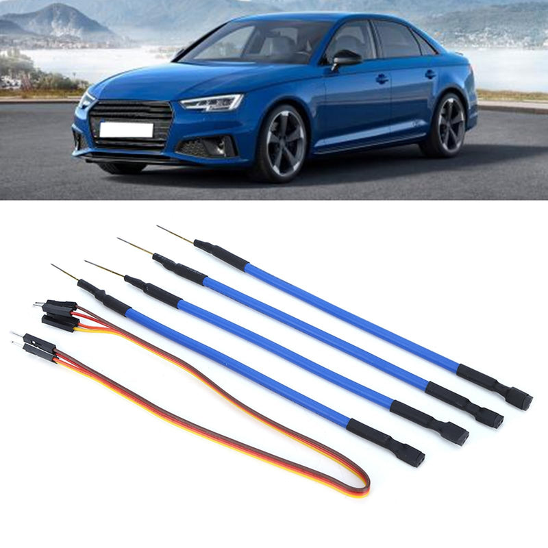 [Australia - AusPower] - Car LED Probe Pens, 8 Pcs Car LED BDM Frame 4 Probes Pens with Connect Cable for Ktag Kess V2 Fgtech BDM100 