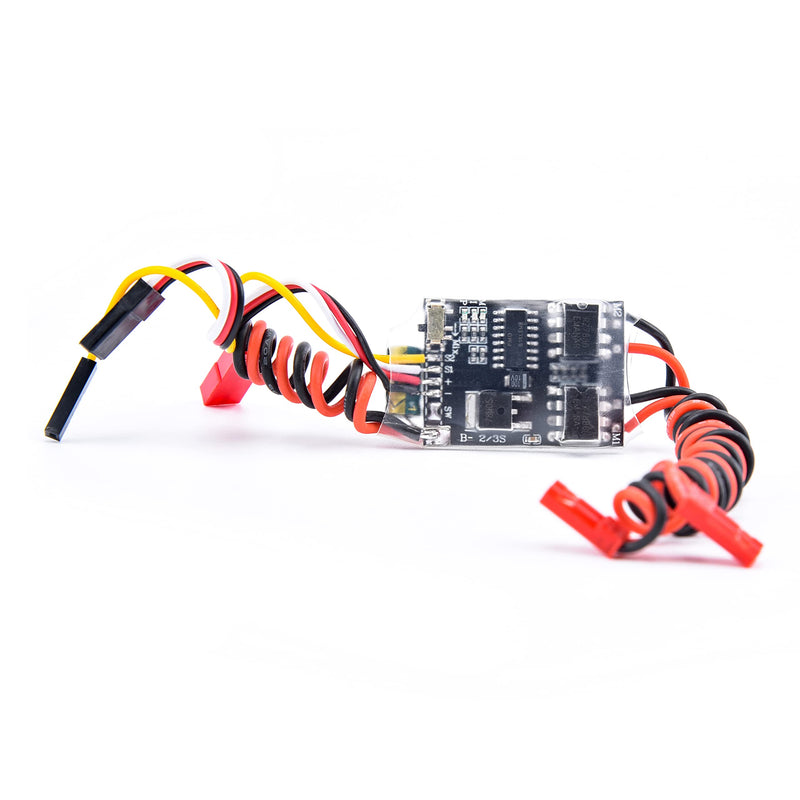 [Australia - AusPower] - Bidirectional 5A ESC Brushed Speed Controller Dual Way ESC 2S-3S Lipo for RC Model Boat/Tank 130 180 Brushed Motor Spare Parts(4PCS) 