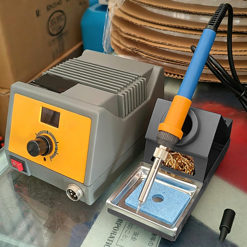 Soldering Iron Holder Soldering Iron Stand with Brass Wool | Soldering tip slots with cleaning sponge for various soldering work