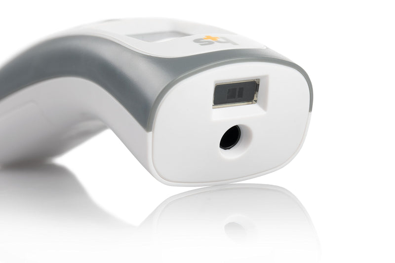 [Australia - AusPower] - HealthSmart Digital Temporal Thermometer with No Contact Infrared Technology, Babies, Children or Adults, Test Temperature of Objects or Air with Alarm and Memory Function, FSA & HSA Eligible Body, Object or Air 1 Count (Pack of 2) 