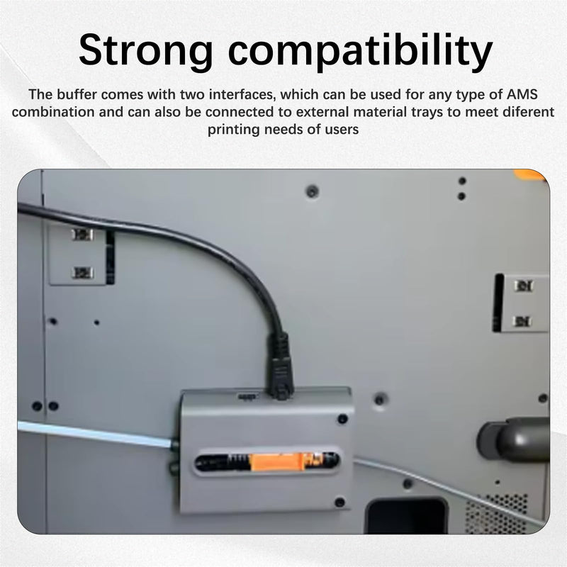 Original Bamboo P2S Feed Buffer, Filament Buffer Replacement for Bambu Lab P2S 3D Printer Accessories,Reduces Tension Fluctuations During The Feeding Process, Ensures Smooth Filament Feeding