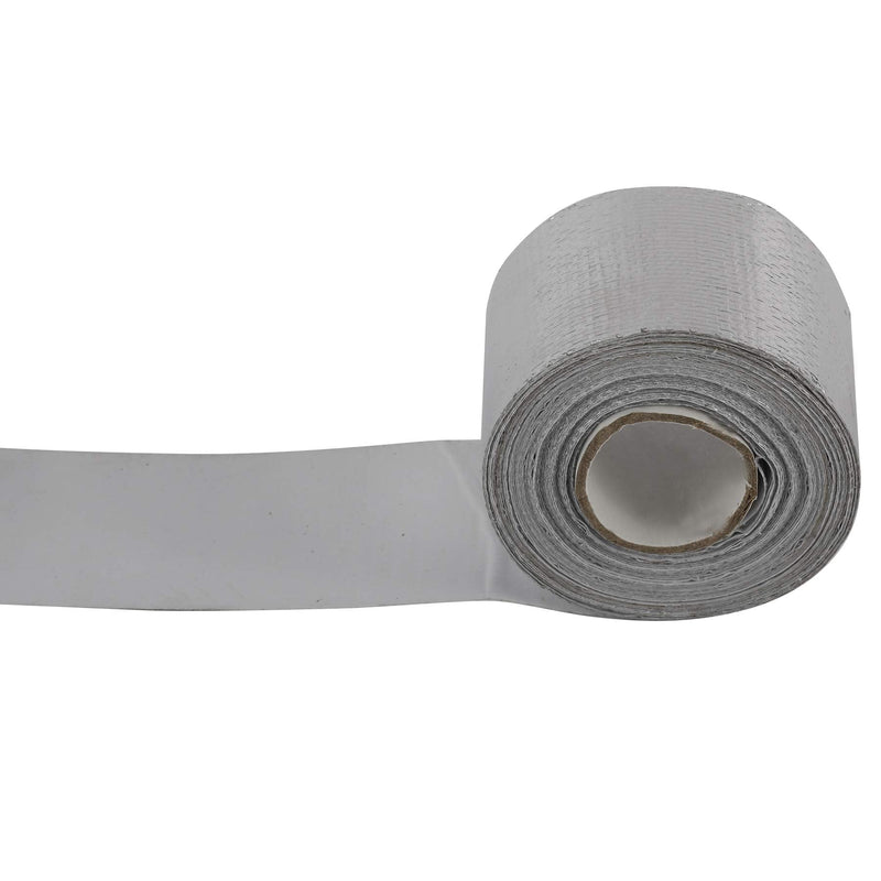 [Australia - AusPower] - AuInn Self-Adhesive Heat Reflective Heat Resistant High Temperature Tape Fiberglass Heat Shielding Foil Tape (1.5 Inch × 29.53FT) 